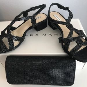 Alex Marie Crennan Black 6.5 M Sandals